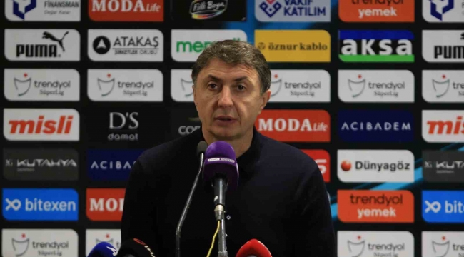 Shota Arveladze: "Gol yemeden oynamaya başlamıyoruz"