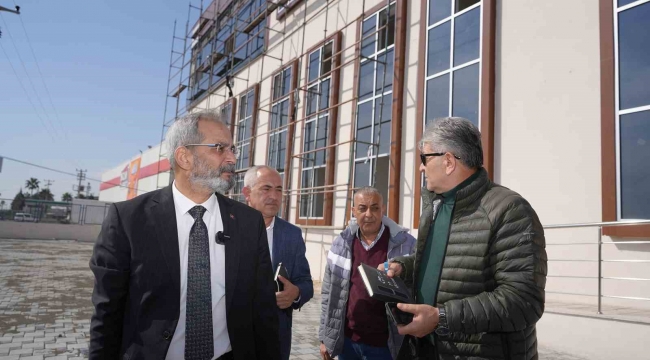 Tarsus'ta Sağlık Yerleşkesi Projesi tamamlanıyor