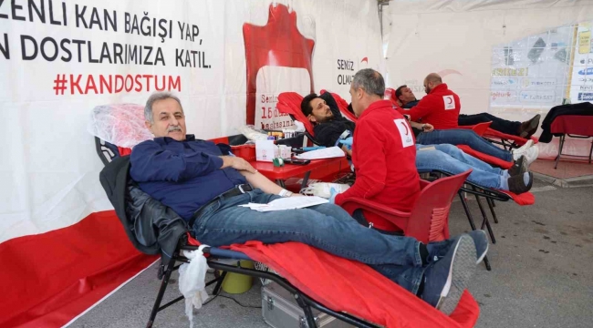 Toroslar Belediyesinden kan bağışı kampanyasına destek