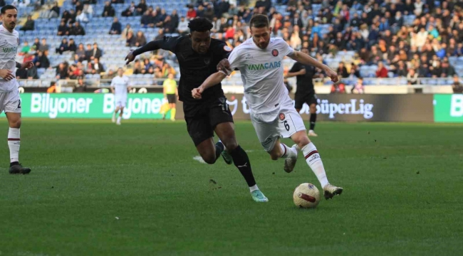 Trendyol Süper Lig: Hatayspor: 1 - Fatih Karagümrük: 0