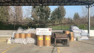 Adana'da kaçak havai fişek üretimine 2 gözaltı