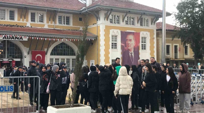 Atatürk'ün Adana'ya gelişinin 101. yıldönümü kutlandı