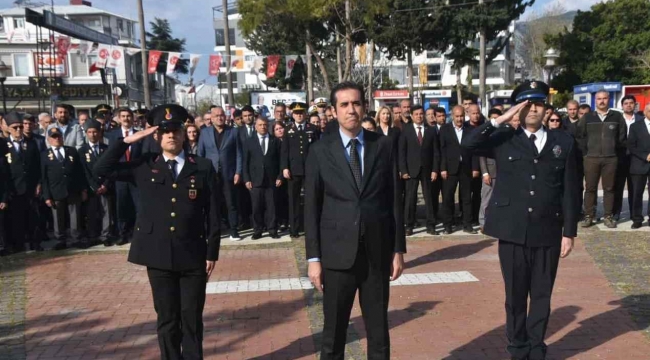 Çanakkale Zaferinin yıl dönümü Bozyazı'da törenle kutlandı