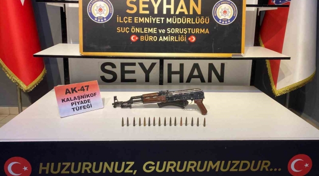 Evinde kalaşnikof ele geçirildi, "Bana ait değil, oğlumun" dedi