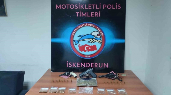 İskenderun'da aranması bulunan 4 şahıs tutuklandı