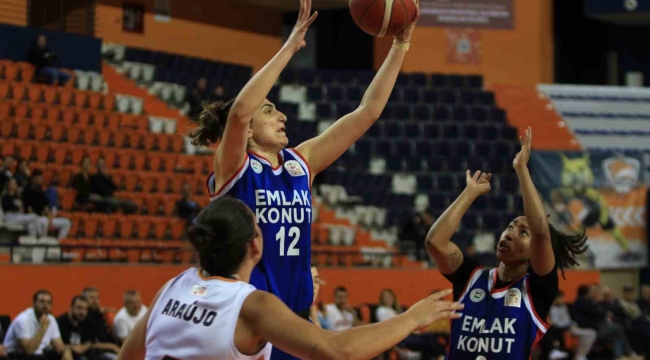 Kadınlar Basketbol Süper Ligi: ÇBK Mersin: 93 - Emlak Konut: 80