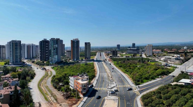 Mersin'de 2. Çevre Yolu Devam Projesinin 2. etabı tamamlandı