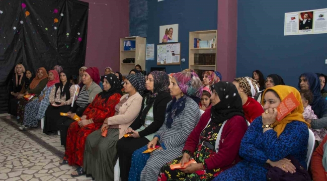 Mersin'de kadınlar; 'Medeni Haklar', 'Şiddet Türleri ve Şiddet Farkındalığı' ile 'Psikolojik Öz Savunma' konularında bilgilendirildi