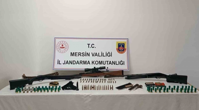 Mersin'de silah kaçakçılığı operasyonu: 1 gözaltı