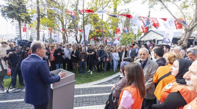 Mersin'de TEMA Parkı ve Eğitim Salonu törenle açıldı