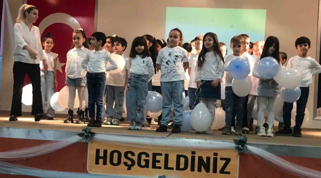 Minik öğrencilerden 'Dünya Su Günü' etkinliği