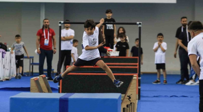 Parkur Yaş Grupları Türkiye Şampiyonası 1. Etap Yarışmaları yapıldı