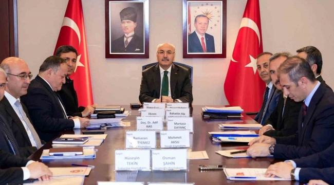 Seçim güvenliği toplantısı Vali Köşger'in başkanlığında yapıldı