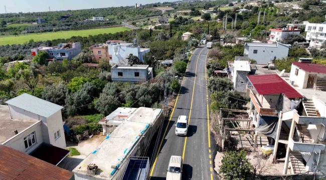 Toroslar'daki yol çalışmaları tamamlandı