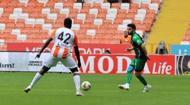 Trendyol 1. Lig: Adanaspor: 0 - Sakaryaspor: 0