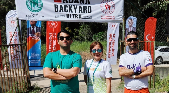 Adana'da Backyard Ultra Maratonu koşuldu