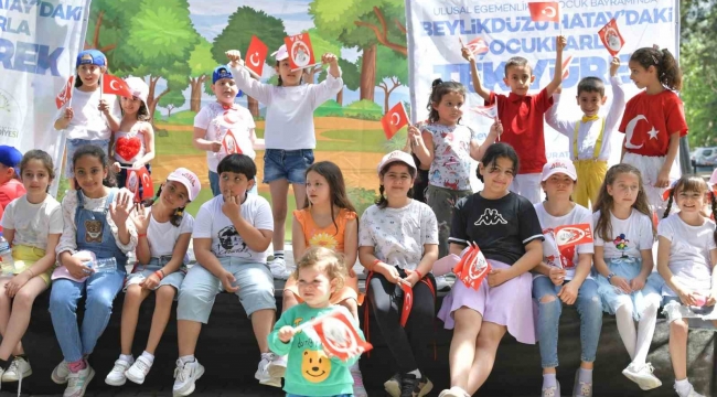 Beylikdüzü Belediyesi 23 Nisan'da Hatay'daki çocukları yalnız bırakmadı