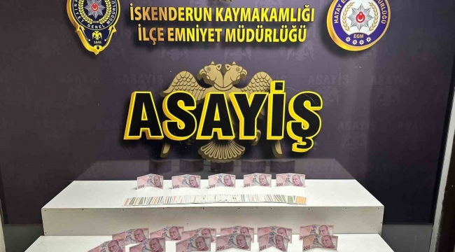 Hatay'da kumar oynayan 2 kişiye 12 bin 850 TL ceza