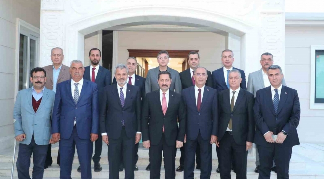 HBB Başkan'ı Öntürk'den Vali Masaylı'ya ziyaret