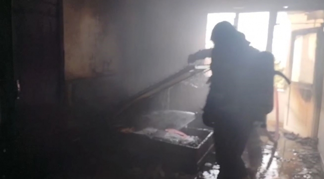 Kahramanmaraş'ta korkutan ev yangını