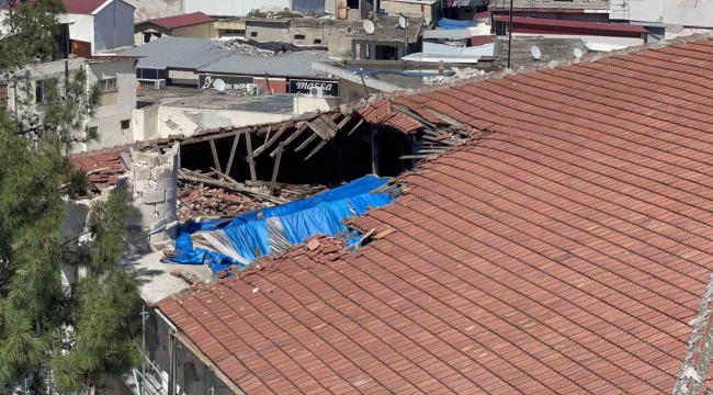 Osmaniye'de depremden hasar gören 134 yıllık cami restore ediliyor