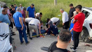 Osmaniye'de otomobil ile motosiklet çarpıştı: 3 yaralı