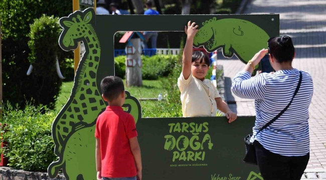 Tarsus Doğa Parkı ve Gençlik Kampı bayramda ziyaretçi akınına uğradı