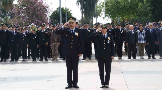 Türk Polis Teşkilatının Kuruluşunun 179. Yıl Dönümü Mersin'de kutlandı