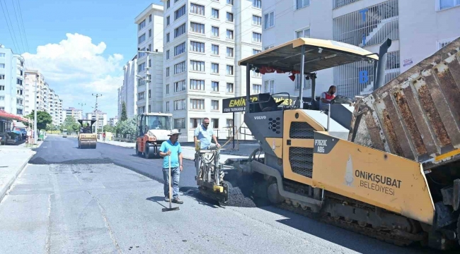 Onikişubat'ta asfaltlanmayan yol kalmıyor